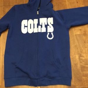 Blue colts hoodie